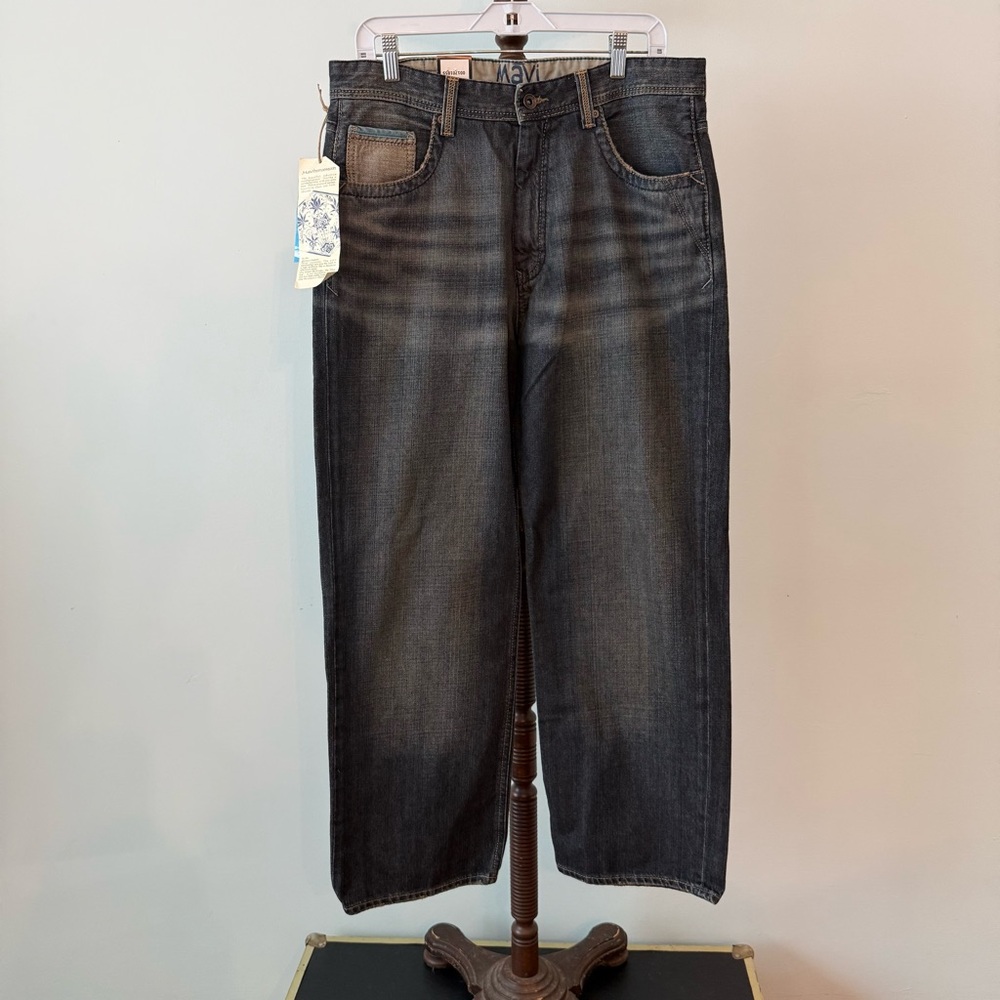 ✨ Mavi “Max” Straight Leg Jeans 32x30 Dark Wash | 100% Cotton | Made in Turkey
